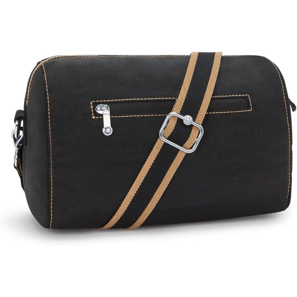 Women's Crossbody Bag Zip Closure Black Petite Durable Everyday Use - Picture 2 of 5